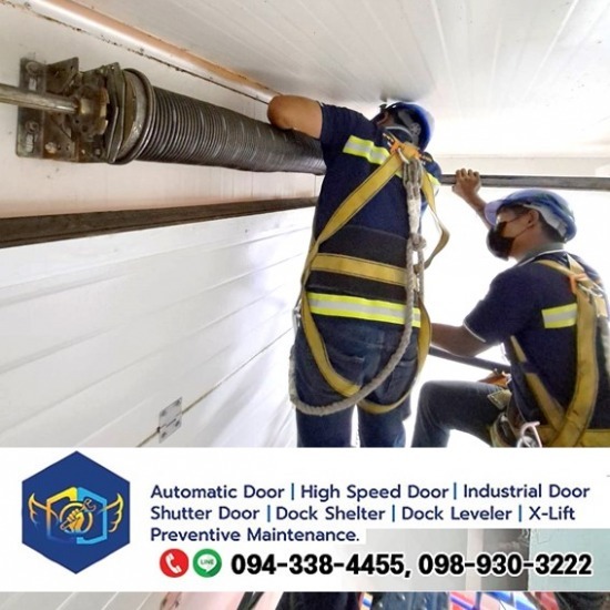 ซ่อมประตูอุตสาหกรรม ด่วน - ประตูไฮสปีด (High speed door) สมุทรสาคร