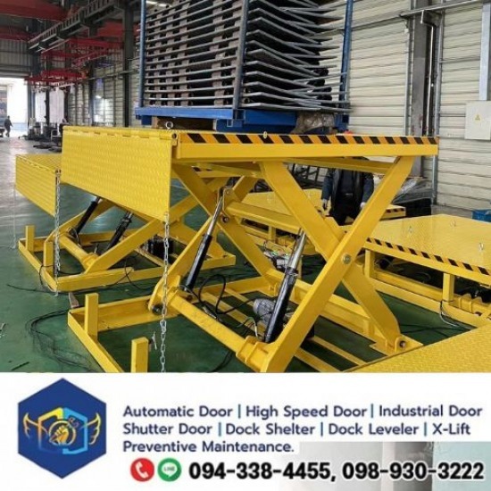 ติดตั้ง X Lift ลิฟท์ยกสินค้า - ประตูไฮสปีด (High speed door) สมุทรสาคร